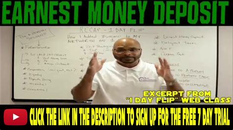 When you deposit earnest money, it is held in an escrow account with the seller's broker, title company, or escrow company. Earnest Money Deposit - YouTube