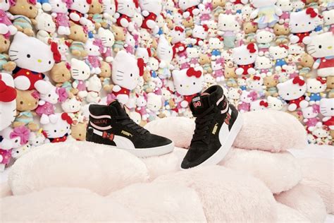 Joining the michael lau collaboration we've already seen is an upcoming joint venture with hello kitty, featuring a new take on the suede that sees the toebox. Puma lanza bonita colección de Hello Kitty