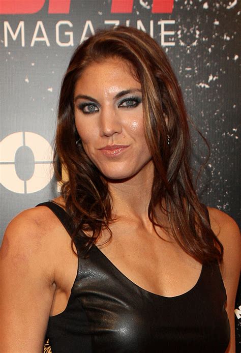 With the usa national team, she is a world. Hope Solo (@hopesolo) attends ESPN the Magazine's 3rd ...