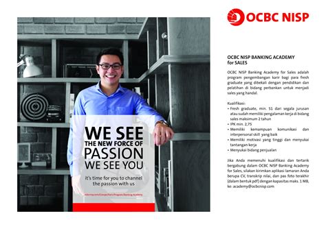 Lowongan kerja public customer relations. PT Bank OCBC NISP