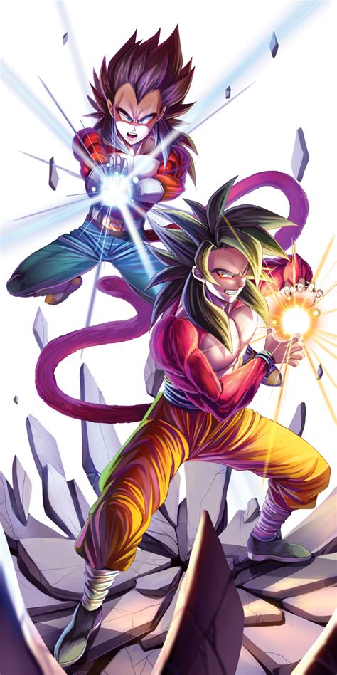 Ssj4 drains fusion time more than ssb (believe it or not). SSJ4 Goku & Vegeta | Dragon ball