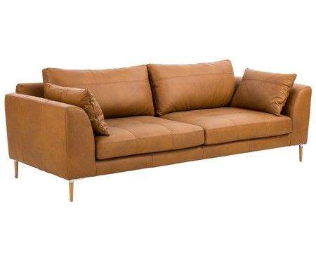 Wählen sie den lederbezug vom neuen leder bigsofa jetzt nach wunsch aus. Leder Big Sofa Canyon (3-Sitzer) in Cognacfarben mit Holz ...