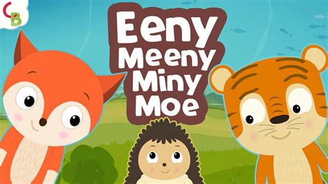 The rhyme has been around in various forms since the 1850s, or perhaps earlier, and is common in many countries. Eeny Meeny Miny Moe Nursery Rhyme | Songs for Kids | Child ...