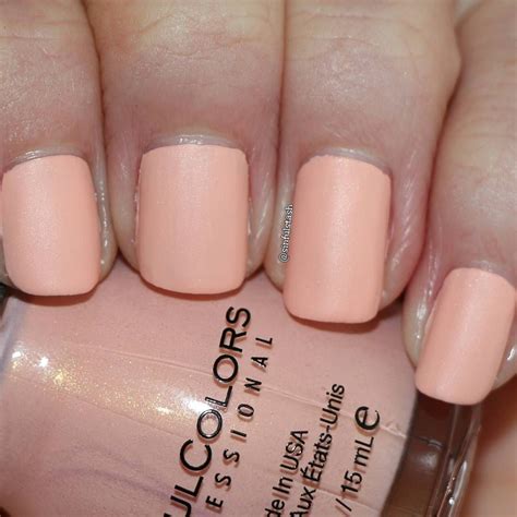 Paint nails with any normal colored polish. Sinful Colors Kandee Johnson Vintage Matte - Peaches and ...