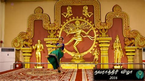 Sri.lenin and daughter chaitanyasre lenin parama purusharagam: Temple of Fine Arts, Dance, Navarathiri 2016 @ STT ...