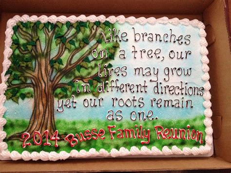 Family reunion cakes family tree cakes family reunions baby food jars families are forever cupcake cakes cupcakes crafty craft cake creations. I had this cake made for our family reunion. Love it ...