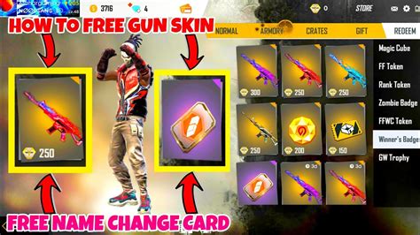 The field cannot contain prohibited words 3: HOW TO FREE GUN SKIN & NAME CHANGE CARD FREE FIRE ( GARENA ...