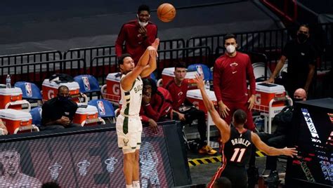 Always in need of more shooting, the milwaukee bucks know they can't rely on just letting it fly from three to make their formula work for the postseason. NBA: Bucks set 3-point record in demolition of Heat; 76ers ...