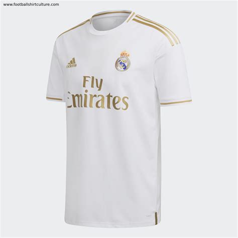 Founded on 6 march 1902 as madrid football club, the club has traditionally worn a white home kit since inception. Real Madrid 2019-20 Adidas Home Kit | 19/20 Kits ...