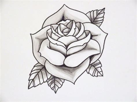 This rose tattoo for females has some shading to it, and also, these are quite huge to sport. Rose Tattoo Design | Tatuagens roxas, Tatuagem, Tatuagens ...