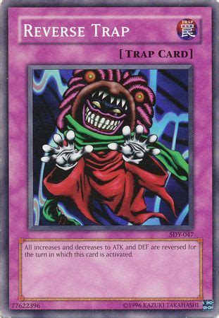 Multiplications and divisions, including halving/doubling, are not. Reverse Trap - SDY-047 - Common - Unlimited Edition - Yu-Gi-Oh! Singles » Starter Deck Yugi ...