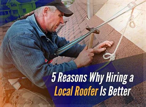 Learn about salaries, benefits, salary satisfaction and where you could earn the most. 5 Reasons Why Hiring a Local Roofer Is Better