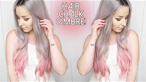 Hair chalk.chalk hair color has recently resurfaced in the beauty world, and we couldn't be more ecstatic to play around with this blast from the past trend. How To: Hair Chalk! | by tashaleelyn - YouTube