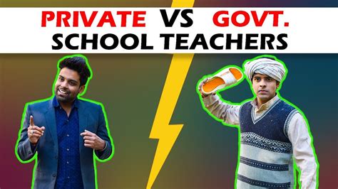 The main issue is the possible blurring of lines between public and private censorship. PRIVATE VS GOVERNMENT SCHOOL TEACHERS | The Half-Ticket ...