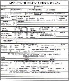 I believe they can describe of themselves by trying to. girlfriend application form | xD | Pinterest | Girlfriends ...