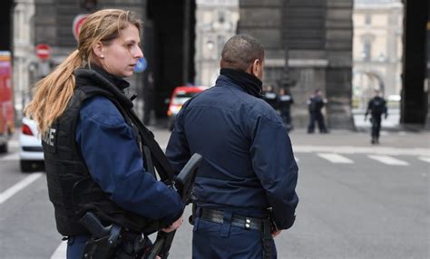 French joined the department in april 2018, according to police officials. Illustrative photo of French police officers on patrol ...