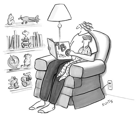 Popular themes include business and presentation cartoons. A Cartoon from The New Yorker