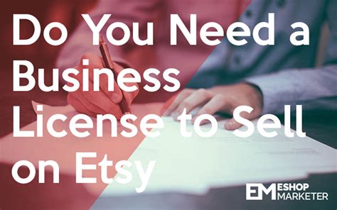 Maybe you would like to learn more about one of these? Do You Need a Business License to Sell on Etsy? - eShop ...