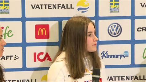 Ebba andersson is a ski racer who has competed for sweden. Ebba Andersson får råd av stjärnorna: "Får den hjälp jag behöver" - TV4 Sport - YouTube