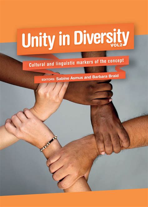 Unity in Diversity, Volume 2: Cultural and Linguistic Markers of the ...