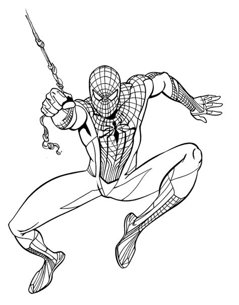 Over 1000 coloring pages on the website! Spider-man 1 coloring book art on Behance | Coloring book ...