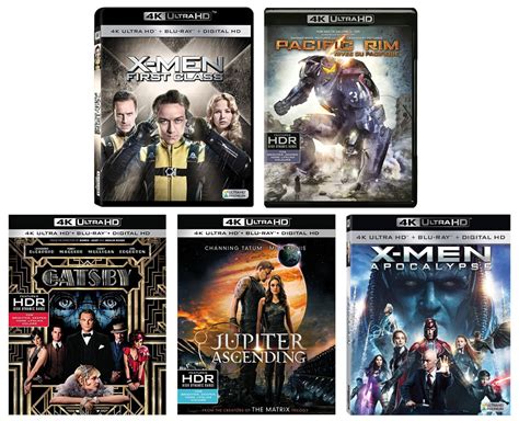 New 4k Ultra HD Blu-ray Titles This Week - HD Report