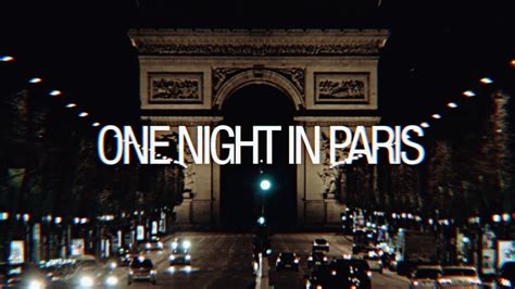 If i had one or two days, and a night in paris, my first thought would be the eiffel tower, quintessentially french, a true symbol of what paris means to people around the world. Małach / Rufuz feat. DJ Grubaz - One Night in Paris - YouTube