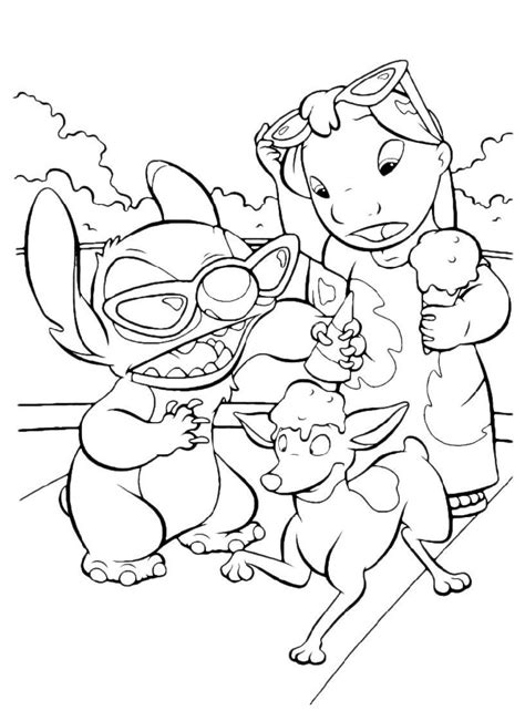 Amongst numerous benefits, it will teach your little one to focus, to develop motor skills, and to help recognize colors. Lilo and Stitch Coloring Pages | Printable Shelter ...