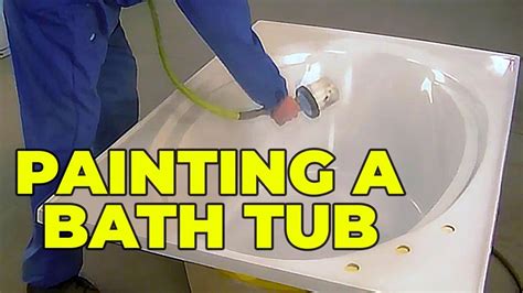 Then you've got an enamel tub. How to Paint a Bathtub - DIY - YouTube