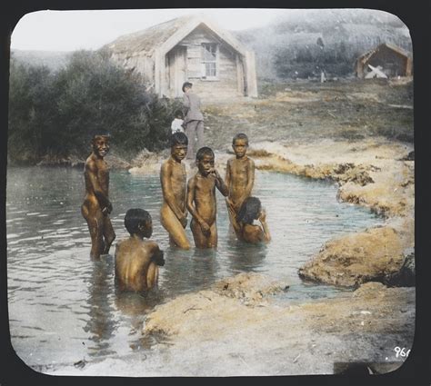 Maybe you would like to learn more about one of these? Naked Maori boys bathing | Library of Congress