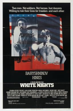 It stars chris sarandon, william ragsdale, roddy mcdowall. White Nights (1985 film) - Wikipedia