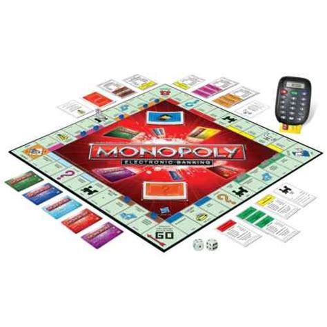 Hasbro monopoly deal card game. Monopoly Credit Card Board Game | Electronic banking ...