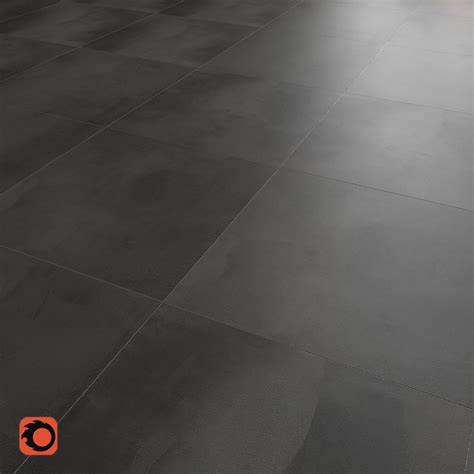 3D model Limestone anthracite Floor Tiles | CGTrader