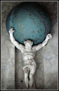 An atlas is a collection of maps; Atlas | Greek Mythology Wiki | Fandom