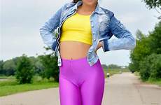 spandex girls leggings cute tights outfits shiny hot pantyhose lycra leotard fashion