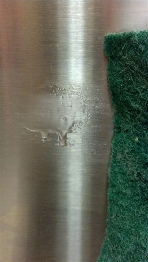 And all have a clear finish over the stainless. Fix Lovely: How to repair shallow scratches in brushed ...
