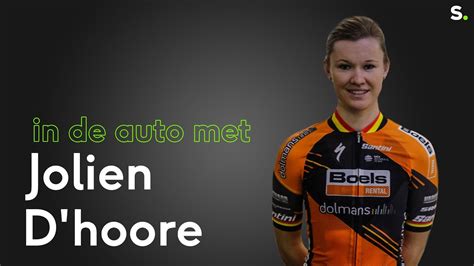 Belgian sprinter jolien d'hoore looks past an empty spring. Jolien D'hoore: "Ik weet al wat het laatste doel in mijn ...