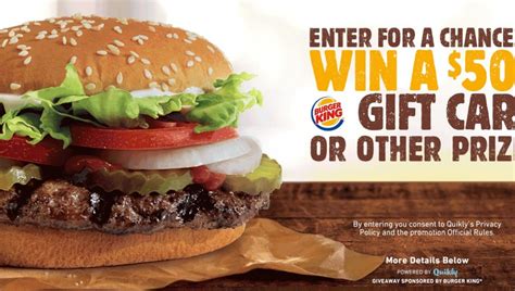 Turn unused gift cards into cash or buy discount gift cards to save money every time you shop with cardcash. Free Burger King Gift Card | Samples Avenue