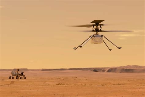 It hitched a ride to mars on the perseverance rover. Nasa unlocks Mars helicopter's rotor blades ahead of ...