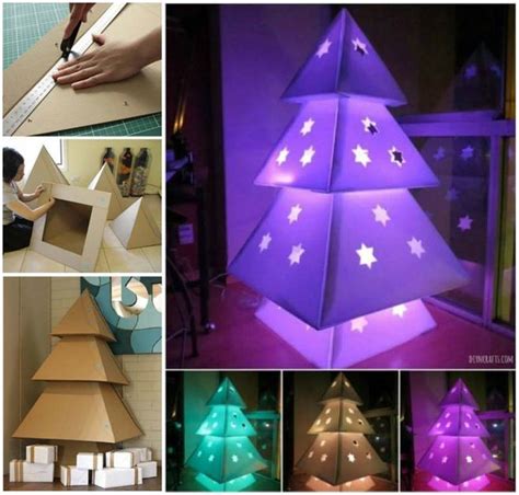 Creative diy christmas tree ideas. Creative Ideas - DIY Stunning Cardboard Christmas Tree