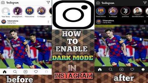 It turns out you can't turn dark mode on from within the instagram app; How To Enable DARK MODE On INSTAGRAM |2020|Turn On Night ...