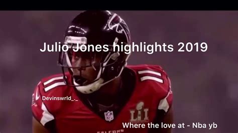I'll do three alabama players (julio, mark, and trent) then i'm do other teams. Julio Jones to 2019 highlights - YouTube