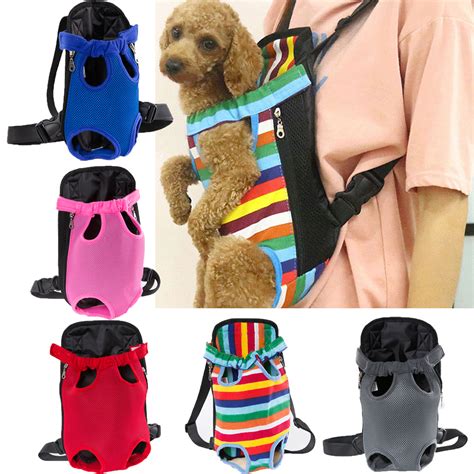 This carrier is especially great for long trips! Legs Out Front-Facing Dog Carrier Backpack Hands-Free ...