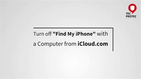 How do you turn off your iphone from your computer? Turn Off "Find My iPhone" with a Computer from iCloud.com ...