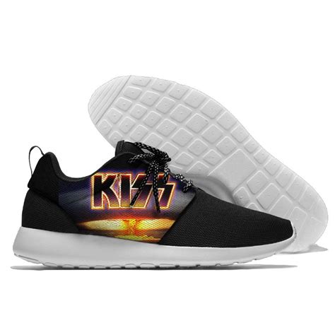 Recently bought 2 pairs of mules from them, unfortunately, the cloth attached came off the. Music Band Kiss Design Running Shoes For Men Lace-up ...