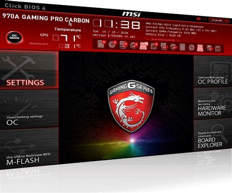 970A GAMING PRO CARBON | Motherboard - The world leader in motherboard design | MSI Global