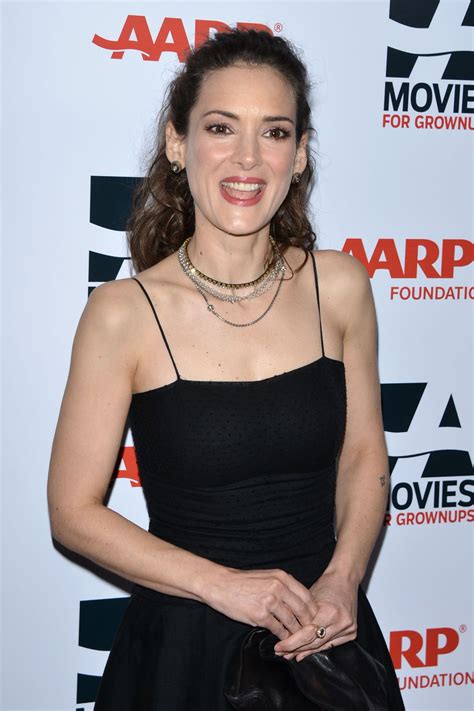 The aarp movies for grownups multimedia franchise was established in 2002 to celebrate and encourage filmmaking with unique appeal to movie lovers with a grownup state of mind—and recognize the inspiring artists who make them. Winona Ryder AARP's Movies for GrownUps Gala - February 2014