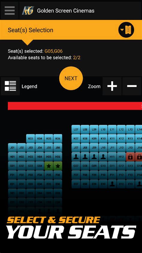 Gsc operates a total of 349 screens in 40 locations across malaysia and vietnam, out of which 306 screens are spread across 33 locations in malaysia, while 43 screens sit. Golden Screen Cinemas - Android Apps on Google Play