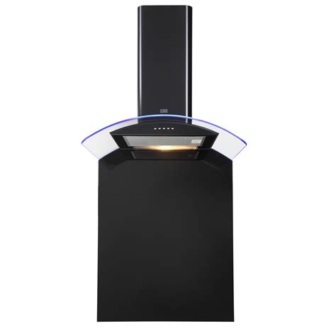 As the name suggests, they angle to help create a little bit more headroom space when stood in front of them. Cooke & Lewis CLCGLEDB60 Black Steel Chimney Cooker hood ...