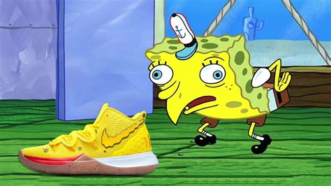 Nike kyrie 5 spongebob squarepants yellow cj6950 700 new sale. Kyrie 5 Spongebob Wallpapers - Wallpaper Cave